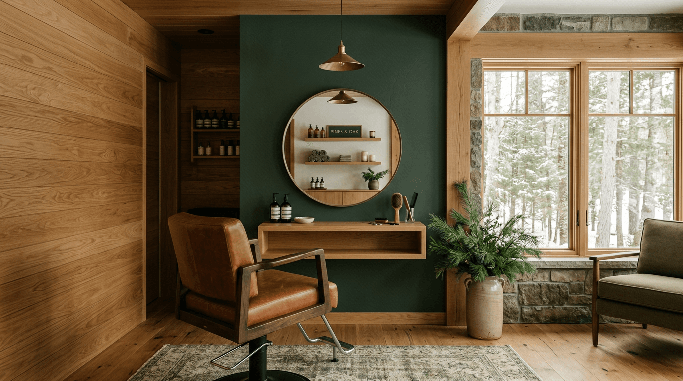 North & Pine Studio sample salon website
